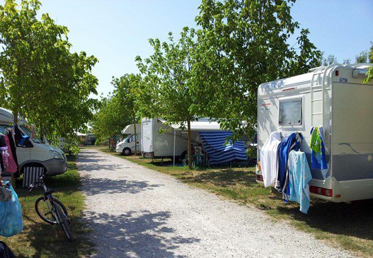 Area camper di Camping Albatros